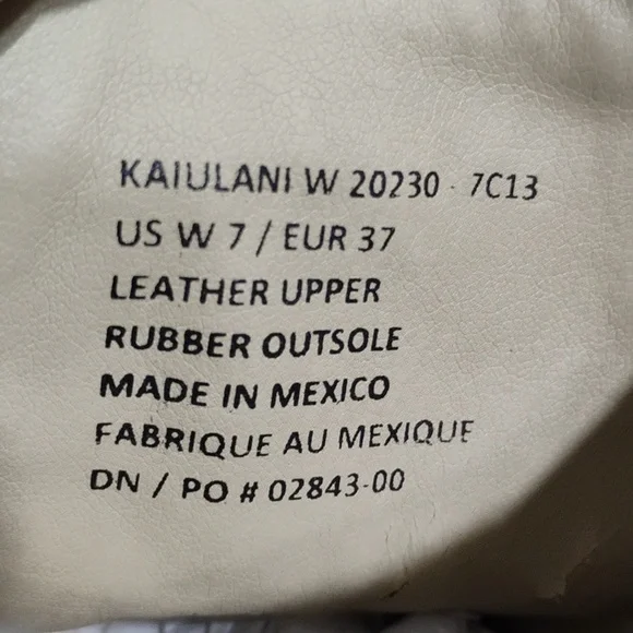 Olukai Kalulani Boot Seal Brown Mustang Distressed Boots Sz.7 Gently Worn - Picture 13 of 16